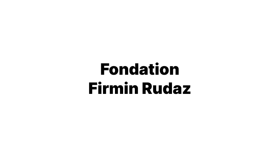 Fondation Firmin Rudaz
